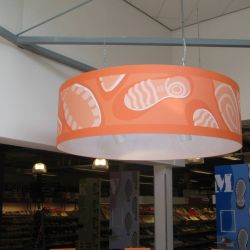 Lampenschirm bedruckt f�r Top Merk Schoenen